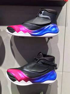 安踏秋冬新款高帮男子kt6篮球鞋汤普森战靴高山流水112041101