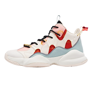 中国乔丹篮球鞋女鞋夏季新款高帮球鞋耐磨减震透气学生运动鞋战靴