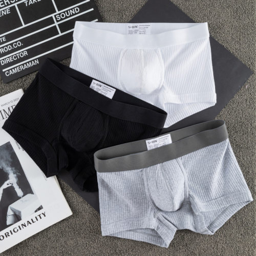 黑色子弹头内裤极简简约风高级