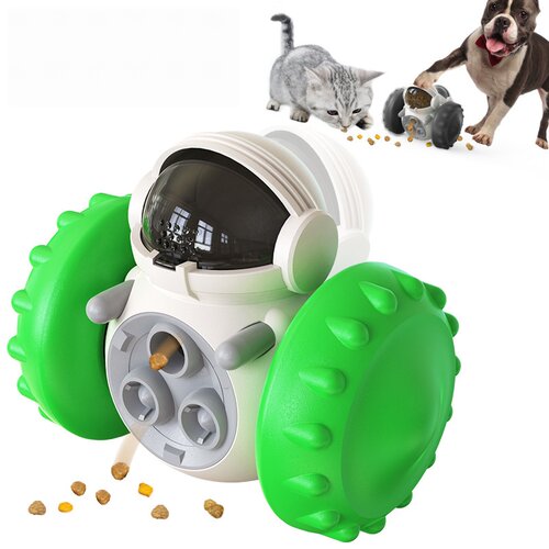 Pet Treat Dispenser Toy, Slow Puzzle Feeder for Cats & Dogs