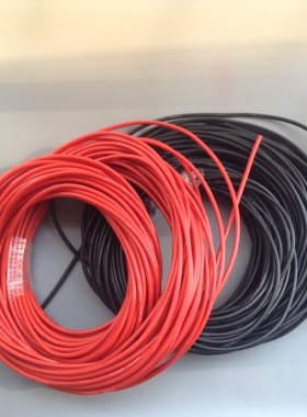 遥控船模 12AWG/14AWG 耐高温/高压锂电池硅胶线 主电池线 电源线