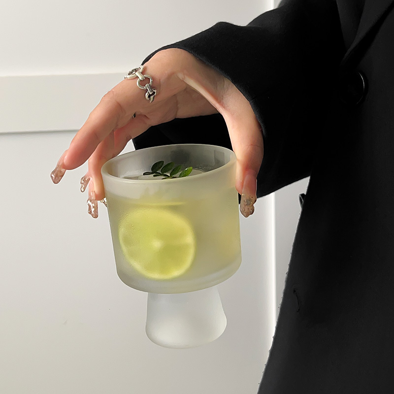 ins风个性高脚杯高级感饮料杯
