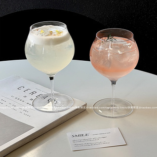 高脚轻奢甜酒香槟杯轻薄杯精致法式 鸡尾酒杯起泡杯玻璃葡萄红酒杯