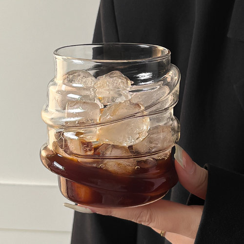 耐高温水杯冰美式拿铁咖啡杯