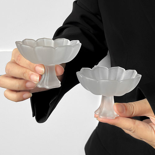 莲花高足闻香杯主人茶杯国潮清酒