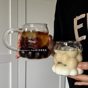 葡萄玻璃杯个性ins风咖啡杯