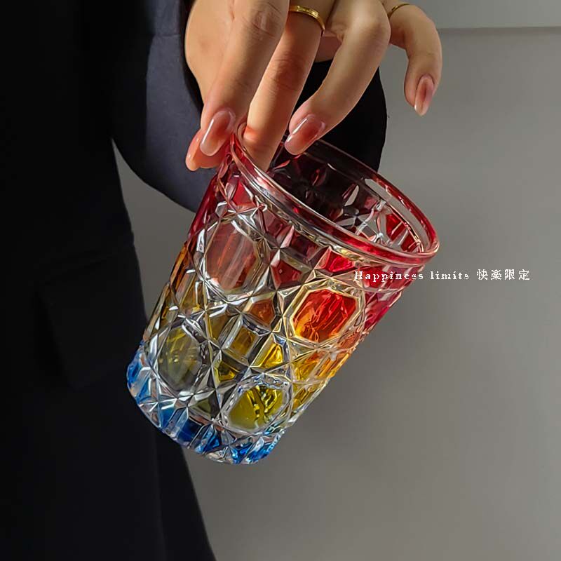 复古ins轻奢小众手工工菱格纹
