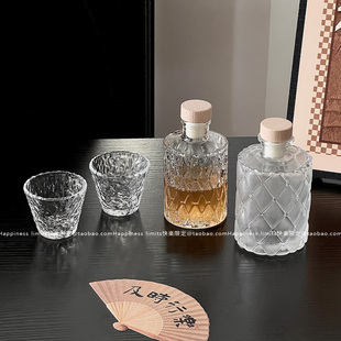 创意冷萃咖啡瓶饮料玻璃瓶密封小号酒瓶果酒分装空瓶子泡酒罐容器