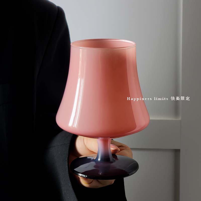 高颜值ins中古灯形杯小众创意设