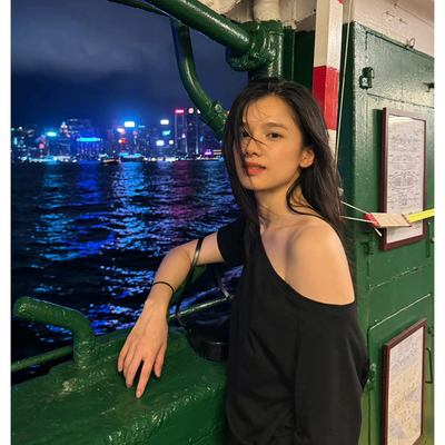 慵懒风高级感心机露肩上衣