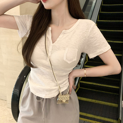 短袖纽扣纯棉当天发货送运费险