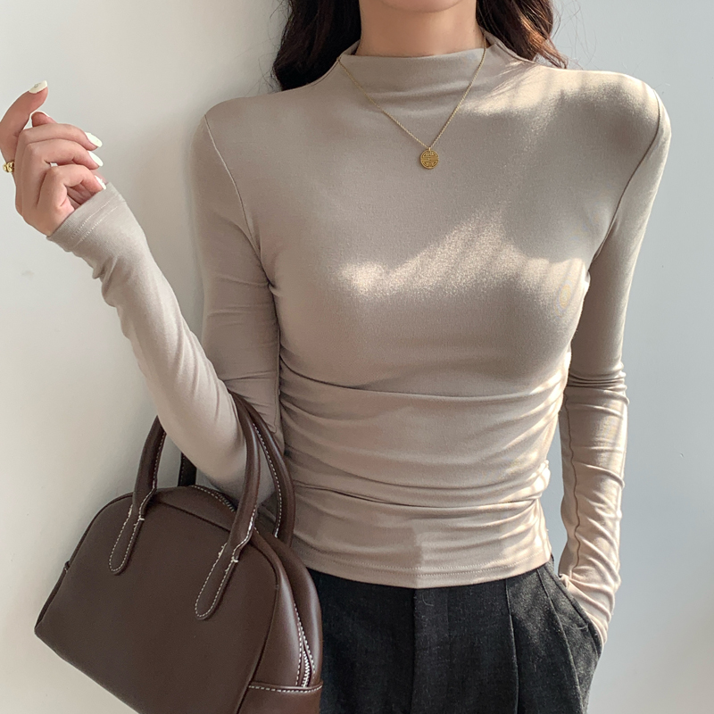 长袖通勤常规褶皱粘纤女送运费险