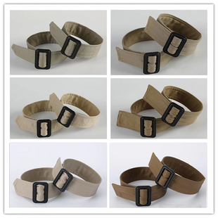 风衣袖带袖袢黑扣手腕带布大衣袖口束带系带女装饰带子配件卡其色