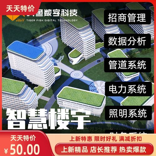 智慧楼宇农业示范园工业物业公寓能耗运营管理系统开发