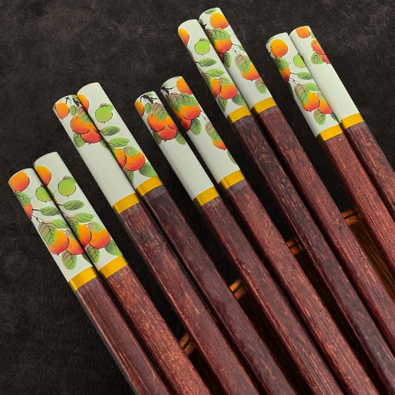 柿柿如意天然楠竹筷子