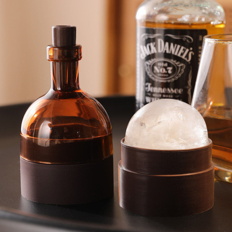 家用创意红酒瓶冰球冰格袋厨房制冰袋制冰器球形大号硅胶圆形冰格