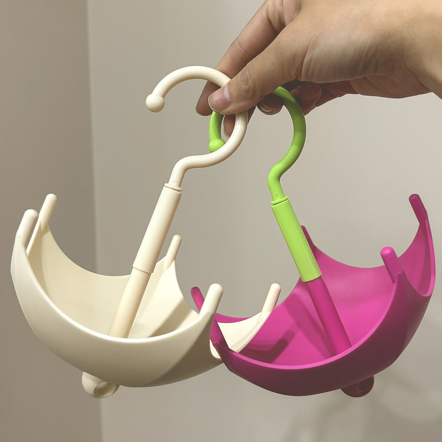 多巴胺雨伞挂钩家用免打孔可旋转帽子包包挂架多功能围巾收纳架子,收纳整理,挂钩/粘钩,淘宝优惠券,粉丝福利购,淘宝优惠卷