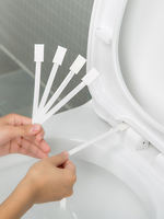 7-piece set of Japanese toilet brush, bathroom gap brush, toilet brush to remove dead corners, small brush and cleaning brush thumbnail 3