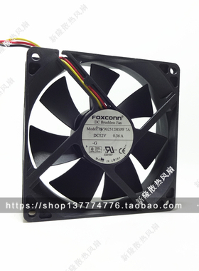 FOXCONN 富士康 PV902512HSPF 12V 0.36A 9025 9cm 机箱 CPU风扇