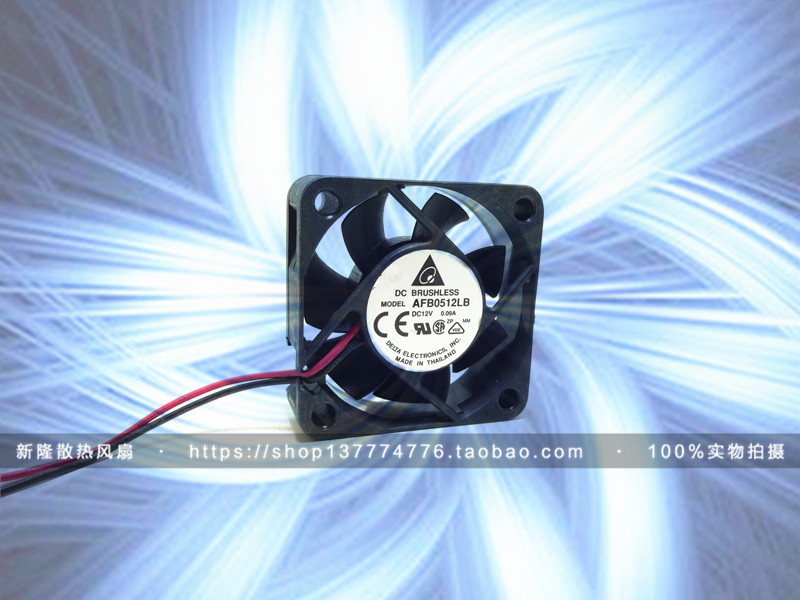 原装 台达 AFB0512LB-D714 5015 12V 0.09A 5CM 超静音 散热风扇