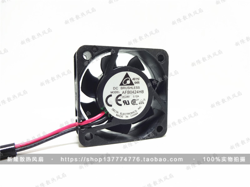 原装台湾 台达DELTA AFB0424HB 4015 24V 0.12A 变频器风扇 4cm
