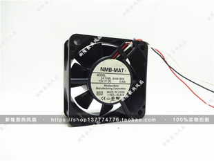 04W B60 0.40A NMB 6CM双滚珠轴流风扇 12V 2410ML 6025 正品 B69
