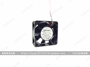 2410ML 双滚珠散热风扇 6025 3线 B19 05W 0.08A 24V 6CM NMB 原装