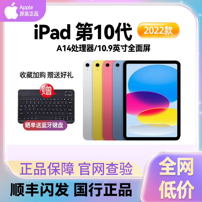 Apple/苹果 10.9 英寸 iPad (第十代)新款绘画记
