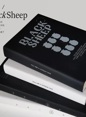 时间开物原创A6/B6厚本点阵空白手账本便携随身笔记本ins风礼物