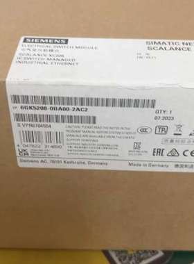 (议价）SIMATIC NET交换机XC208，6GK52