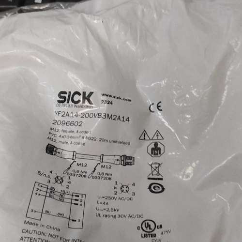 (议价）the new SICK西克连接线，YF2A14-20