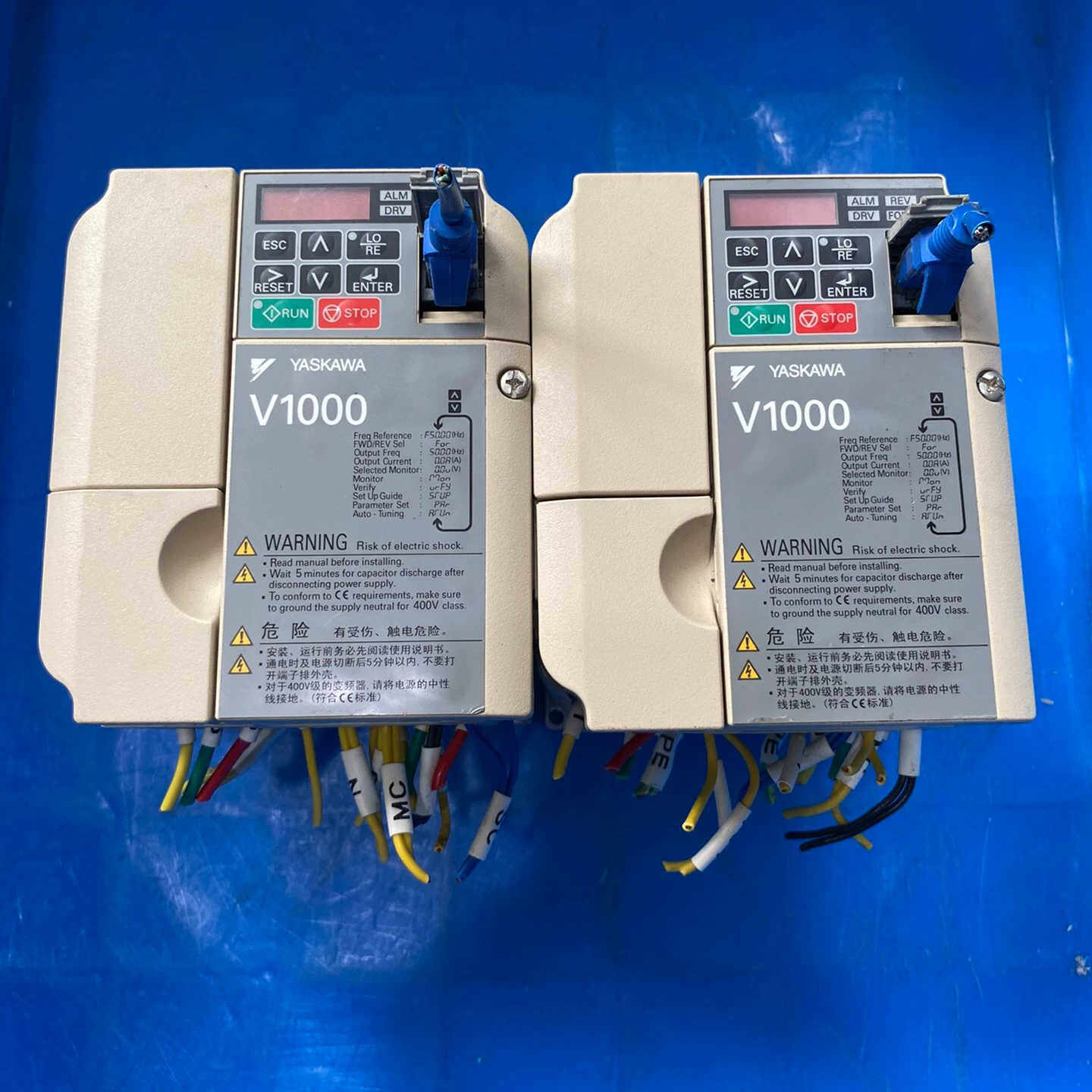 安川变频器，CIMR-VB4A0004BBA，图议价