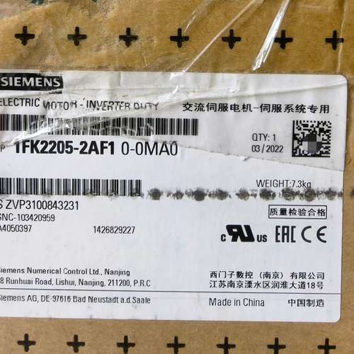 1FK2205-2AF10-0MA0  ，