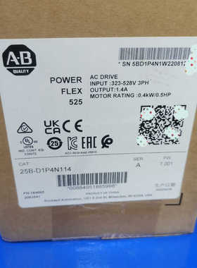 25B-D1P4N114 AB 罗克韦尔 变频器 正议价