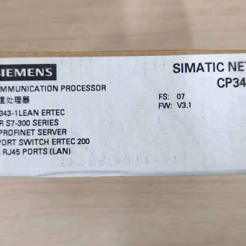 (议价）交换机6GK7343-1CX10-0XE0。2个