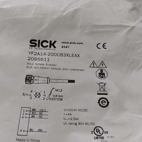 (议价）【】SICK西克YF2A14-200UB3XLEAX