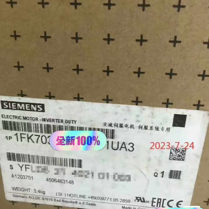 #电机  1FK7043-7AH71-1TG3   全议价