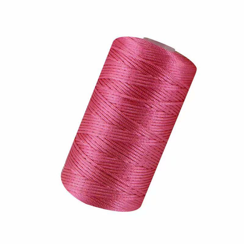 HOLLOW THREAD HANDMADE DIY WOVEN BAG MERCERIZED ICE SILK HEMP THREAD HAND-WOVEN HOOKED SHOES HAT HOOKED WRAP THREAD LIGHT BODY THREAD