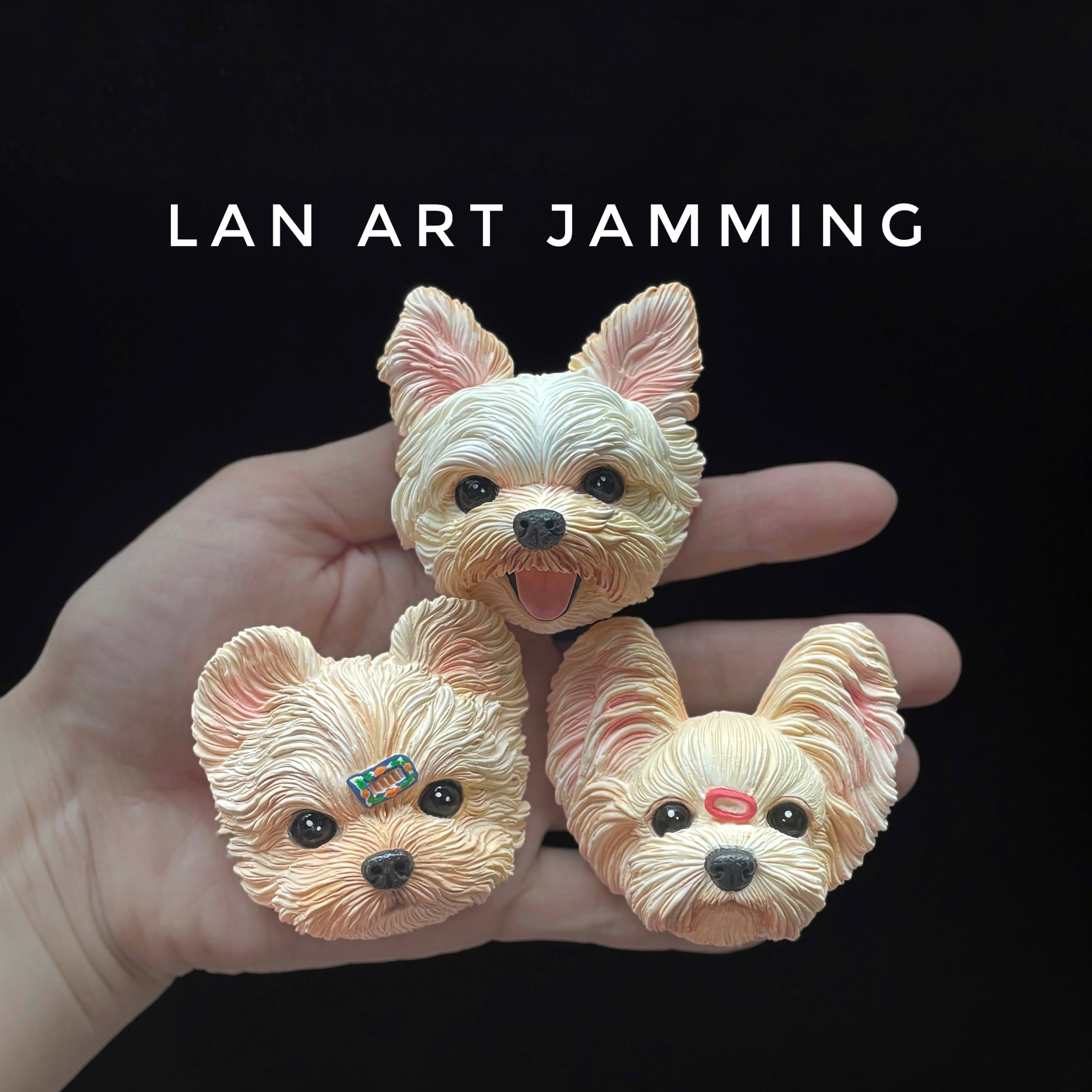 可爱宠物创意车载出风口装饰