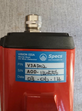 【议价】Specs VISION ⅢA油雾探测器，P/N：V3AR0
