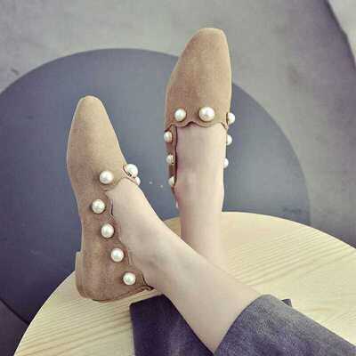 女鞋2021新款春季平底