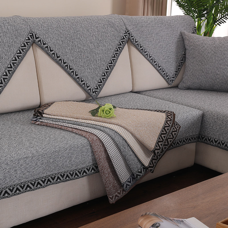 定做全棉麻防滑实木沙发垫新中式坐垫套沙发罩全包盖贵妃笠靠背巾,居家布艺,沙发垫,淘宝优惠券,粉丝福利购,淘宝优惠卷