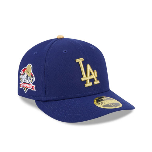 MLB金标道奇队帽子季后赛2025