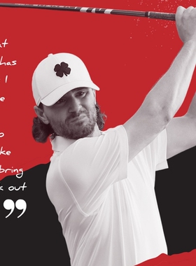 Black Clover高尔夫球帽四叶草运动休闲透气排汗帽子周边代购