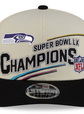 NFL西雅图海鹰SEAHAWKS超级碗冠军帽子橄榄球渔夫帽美国代购2026