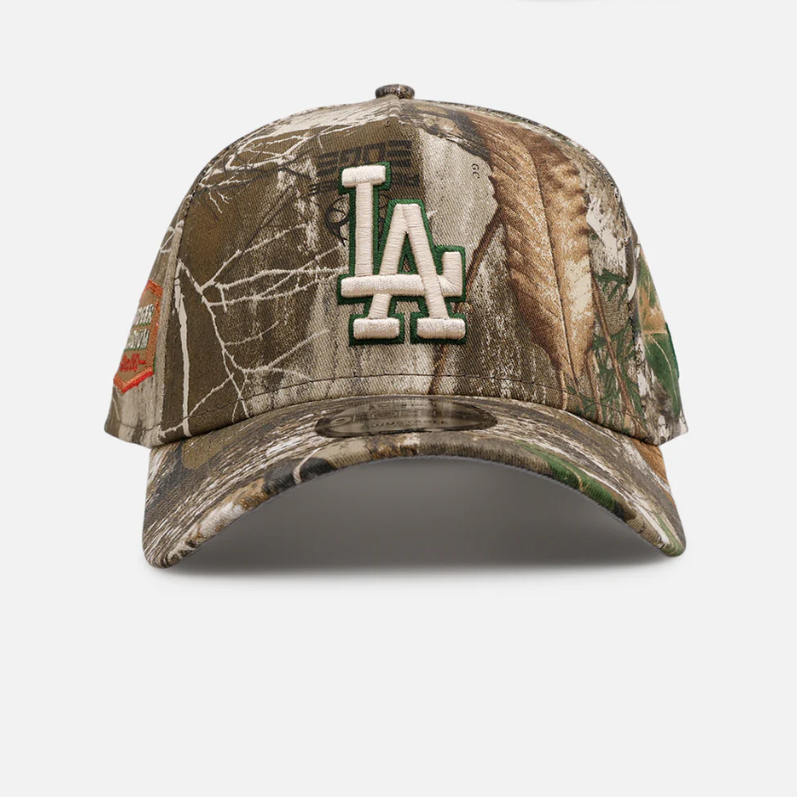 MLB户外军迷彩帽子NEWERA高顶