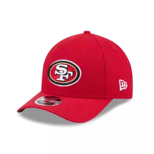 NFL旧金山49人帽子NEW ERA 49ers平沿帽棒球帽2025美国代购