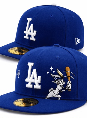 LA大谷翔平道奇队全封帽子山本59FIFTY Low Profile兔八哥NEW ERA