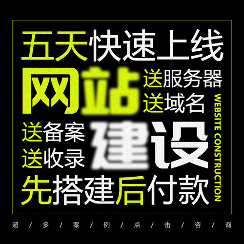 网站建设网站设计网站搭建网站美工网站维护一条龙服务模板网站