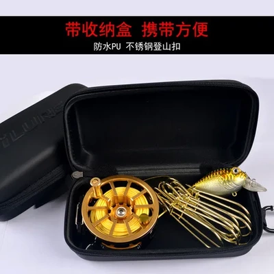 工具带轮鱼锁爱路亚活鱼扣ilure轻量化伸缩不锈钢钓鱼鱼扣轮